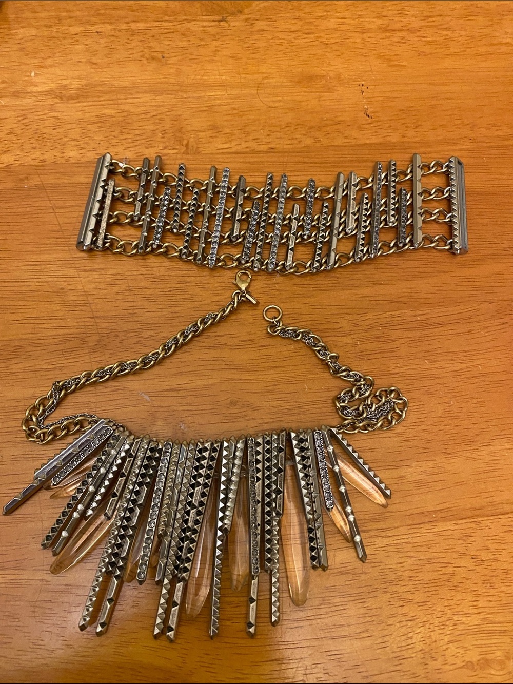 Banana Republic Statement Necklace and Bracelet